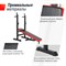Скамья силовая со стойками UNIX Fit BENCH 125 - фото 60058