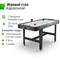 Игровой стол UNIX Line Трансформер 4 в 1 (204х112 cм) Black - фото 60890