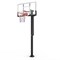 Баскетбольная стойка стационарная UNIX Line B-Stand-PC 54"x32" (140 х 80 см) R45 H230-305 см - фото 62016