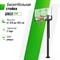 Баскетбольная стойка стационарная UNIX Line B-Stand-PC 54"x32" (140 х 80 см) R45 H230-305 см - фото 62017