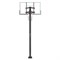 Баскетбольная стойка стационарная UNIX Line B-Stand-PC 54"x32" (140 х 80 см) R45 H230-305 см - фото 62026
