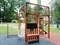 Детская площадка Савушка КУБ-1 (Махагон) с подушками и коконом - фото 68258
