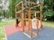 Детская площадка Савушка КУБ-1 (Махагон) с подушками и коконом - фото 68261