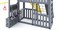 Детская площадка Савушка КУБ-3 (Серый) подушками и коконом - фото 68689