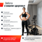 Горизонтальный велотренажер UNIX Fit BR-340 компактный / Compact - фото 69416