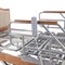Кровать электрическая Med-Mos DB-2B с поворотным креслом в правую сторону (коричневый) с регулировкой высоты - фото 76148