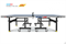 Стол теннисный Start Line Double Fish 235 синий - фото 77552