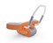 Тренажёр для пресса AB Roller SND оранжевый с ковриком 45 х 30 x 3.5 cм - фото 79233