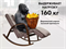 Массажное кресло качалка FUJIMO Time2Chill Latte - фото 81199
