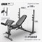 Скамья силовая со стойками UNIX Fit BENCH 130DD - фото 87414