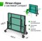Теннисный стол UNIX Line для помещений компактный / Compact indoor 18 мм MDF зеленый - фото 88076