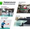 Теннисный стол UNIX Line для помещений компактный / Compact indoor 18 мм MDF зеленый - фото 88083