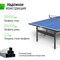 Всепогодный теннисный стол UNIX Line для улицы outdoor 6 мм, синий - фото 88154