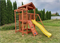 Детская площадка Савушка Мастер 5 (Махагон) - фото 88207