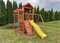 Детская площадка Савушка Мастер 5 (Махагон) - фото 88208