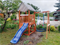 Детская площадка Савушка Тусун 15 с синей горкой - фото 88451