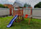 Детская площадка Савушка Тусун 15 с синей горкой - фото 88456