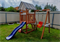 Детская площадка Савушка Тусун 15 с синей горкой - фото 88459