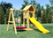 Детская площадка Савушка Мастер 7 с качелями гнездо - фото 88481