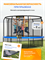 Батут Hasttings Sky Double 4,88 м - фото 89453