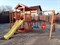 Детская площадка Савушка Мастер 3 (Махагон) - фото 93111
