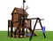 Детская площадка Markvel Мельница Marvill 1 + игровой колодец Reverso - фото 94363
